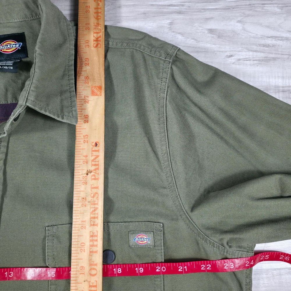 Dickies Duck Flannel Lined Shirt Jacket - Picture 5 of 5